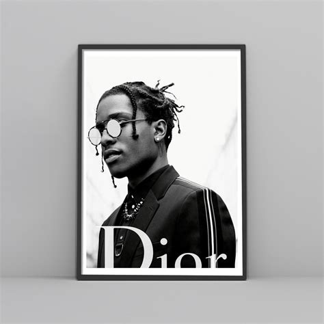 Amazon.com: Asap Rocky Dior Poster